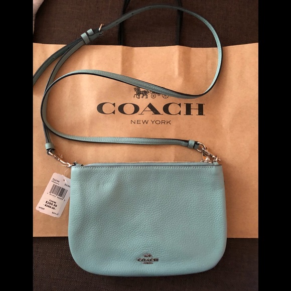 Coach Handbags - Coach Double Zip Crossbody / Wristlet